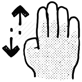 gesture, hands, toggle, arrows, arrow, up, down